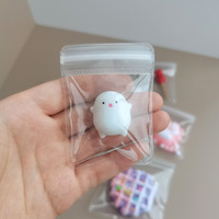 Sac d'emballage plat en PVC transparent thermoscellable pour jouets à presser, idéal pour la vente en gros