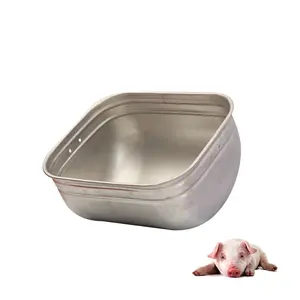 Factory Price Metal Pig Feeder Trough Bowl Piglet Feeding