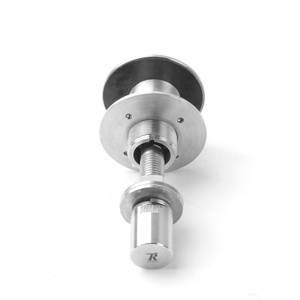 सामने स्थापित स्टेनलेस स्टील के गिलास गिलास पर्दे दीवारों के लिए Routel मकड़ी प्रणाली - Product Image 2