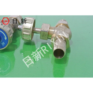 DK Die-Cast Right Angle Pagoda Type Venting Throttle Valve <b>PTFE</b> Lined High Pressure Weak Acid Base Media Use - Product Image 2
