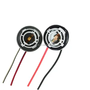 Soquete de suporte de lâmpada para carro, conector de luz LED, base de 150 graus, 150 graus, 180 graus, bau15s, 1156