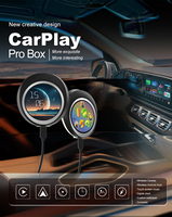Boîte Ai CarPlay Carsmart Android 16 avec écran tactile, fonction de télécommande sans fil CP-808