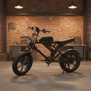 Vélo de montagne électrique intelligent Bluetooth avec moteur 500W, freins à disque, pneus larges et pneus surdimensionnés – Vente en gros - Product Image 1
