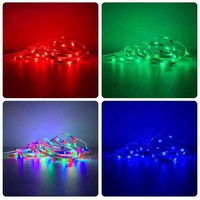 5M IP65 12V 2835RGB 270 Led Strip Blister Set 24 Key IR Controller 12V US EU UK AU Adapter RGB2835 LED Strip Kit RGB Set RGB Kit
