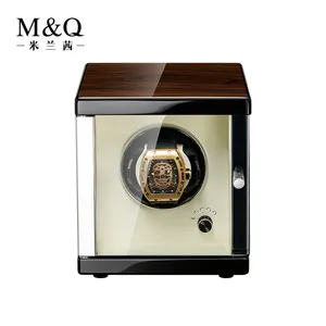 Watch Winder For Automatic Watches Box Mechanical Watches Rotator Holder Wood Case Winding Cabinet Storage Luxury Display Boxes