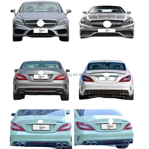 Pare-chocs avant Mercedes-Benz <span class=keywords><strong>CLS</strong></span> W218 amélioré pour CLS63 AMG CLS300 CLS320 CLS350 CLS400 avec découpes pour feux de brouillard - Product Image 5