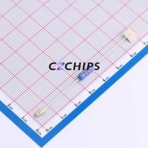 ตัวต้านทาน MOR01SJ0822A10ผ่านรูผ่านชิ้นส่วนรูผ่าน (THT) D3.5xL9.5mm โลหะออกไซด์ฟิล์ม8.2Kohm 5% 1W - Product Image 2