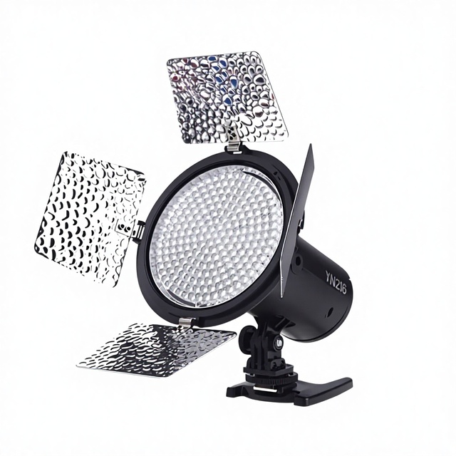 Good Yongnuo yn216 pro for canon for Nikon camera yn-216 led beads led studio video light BI color photography light ring light