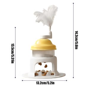 Distributeur de friandises pour chien – mangeoire lente pour animaux de compagnie, jouet pour chat avec bâtonnet pour chiots et chatons, stimulation contre l'ennui, alimentation - Product Image 3