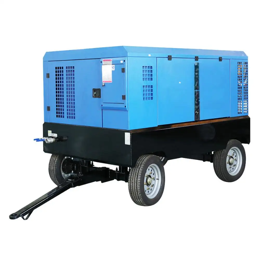 Compressore d'aria portatile Diesel ad alta efficienza pompa Diesel Zhejiang pompa Diesel Ebara 125x100 Pjsca 11 Kw