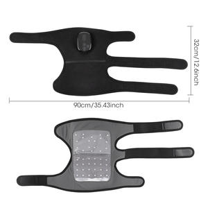 Masseur chauffant pour genoux rechargeable et amélioré, avec lumière rouge LED 660nm 850nm, pour genou, épaule, coude - Product Image 6