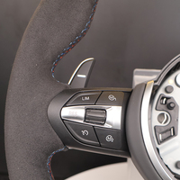 Volant personnalisé noir LCI M pour BMW E71 E87 E92 E93 M3 F02 F10 F22 F30 F32 F82 M2 M4