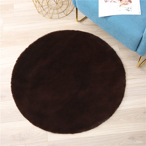 <span class=keywords><strong>Tappeto</strong></span> in pelliccia di coniglio solido all'ingrosso <span class=keywords><strong>tappeto</strong></span> <span class=keywords><strong>rotondo</strong></span> in pelle di pecora Super morbida <span class=keywords><strong>tappeto</strong></span> <span class=keywords><strong>bianco</strong></span> peloso in pelliccia sintetica di coniglio in pelle scamosciata <span class=keywords><strong>tappeto</strong></span> per camera da letto - Product Image 2