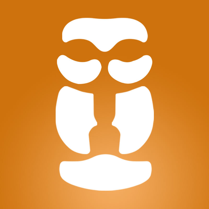 Film de collagène 6 patchs un sac sans boîte