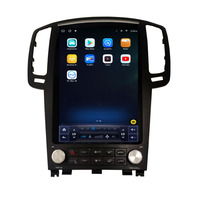 12.1 pouces Android voiture pour lecteur DVD DSP GPS Navigation multimédia caractéristiques Tesla Style Radio stéréo pour Infiniti G25 G35 G37