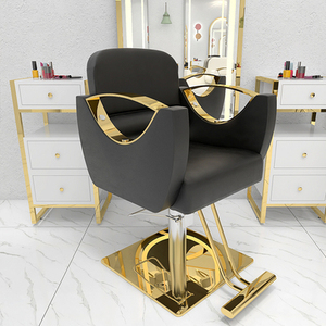 Sillón <span class=keywords><strong>de</strong></span> Barbero Hidráulico <span class=keywords><strong>Reclinable</strong></span> <span class=keywords><strong>de</strong></span> Estilismo para Salón con Nuevo Diseño Vintage para Peluquería - Product Image 4
