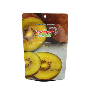 MOQ BAJO Personalizado Mylar Piña seca Melocotón Fresa Limón Mango Fruta <span class=keywords><strong>Kivi</strong></span> Embalaje de dulces liofilizados Bolsas Doypack - Product Image 1
