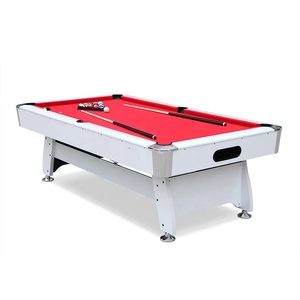 Table de <span class=keywords><strong>billard</strong></span> en feutre rouge pour la famille, table de snooker en MDF à vendre - Product Image 2