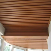 Revêtement mural en WPC durable de 20 mm pour maison