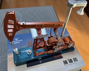 Modelo de Máquina de Bombeo de Petróleo de Aleación Metálica Móvil de Simulación Novedosa BETTER, Decoración - Product Image 6