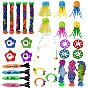 Lặn hồ bơi đồ chơi cho trẻ em lứa tuổi 3-12 Jumbo Set với túi lưu trữ hồ bơi trò chơi mùa hè bơi lội nước fishtoys - Product Image 2