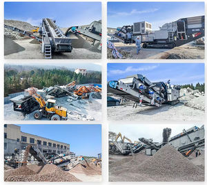 آلة فرز الرمال الهيدروليكية الزاحفة، شاشة اهتزازية متنقلة لكسارة الحجارة - Product Image 5