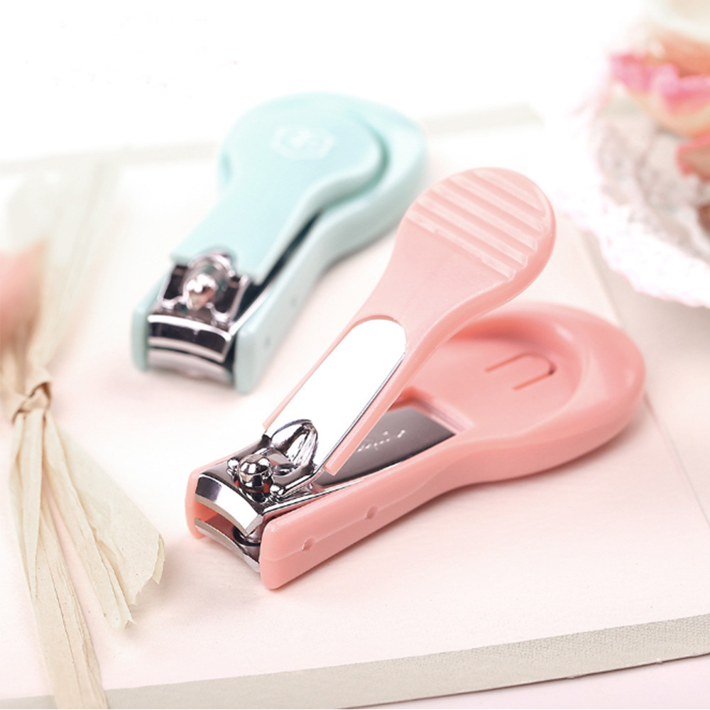 DN0064 кусачки для ногтей складной пылезащитный чехол дружественные портативные кусачки для ногтей среднего размера