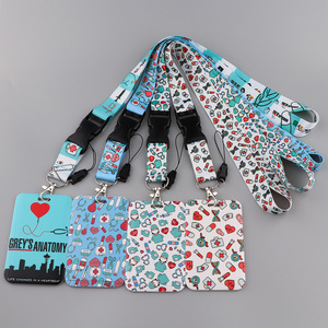 Doctor Nurse Series Buckle Phone Lanyard Customizable High Quality Lanyard Card Holder