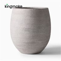 Vases d'extérieur de grande taille de haute qualité, pots à fleurs auto-arrosants en ciment renforcé durables et macetas de jardin de grande taille pour la vente en gros