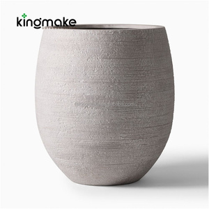 Vases d'extérieur de grande taille de haute qualité, pots à fleurs auto-arrosants <span class=keywords><strong>en</strong></span> ciment renforcé durables et macetas de jardin de grande taille pour la vente <span class=keywords><strong>en</strong></span> <span class=keywords><strong>gros</strong></span> - Product Image 3