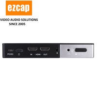 Grabadora de Video HDMI Portátil 1080P 60fps con Pantalla a Color de 3.5 Pulgadas, Grabación Independiente a Tarjeta Micro SD, Batería Integrada ezcap