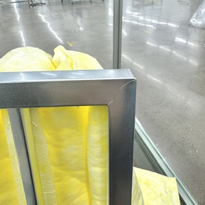 Tối ưu chất lượng không khí <span class=keywords><strong>F7</strong></span> F8 Túi Bộ lọc New sợi tổng hợp Pocket Bộ lọc không khí với HEPA túi lọc cho fume Hood - Product Image 3