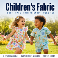 Tissu en taffetas 100% polyester avec impression animale teinte, effet métallisé, pour vêtements de bébé et d'enfant, tissé sur commande