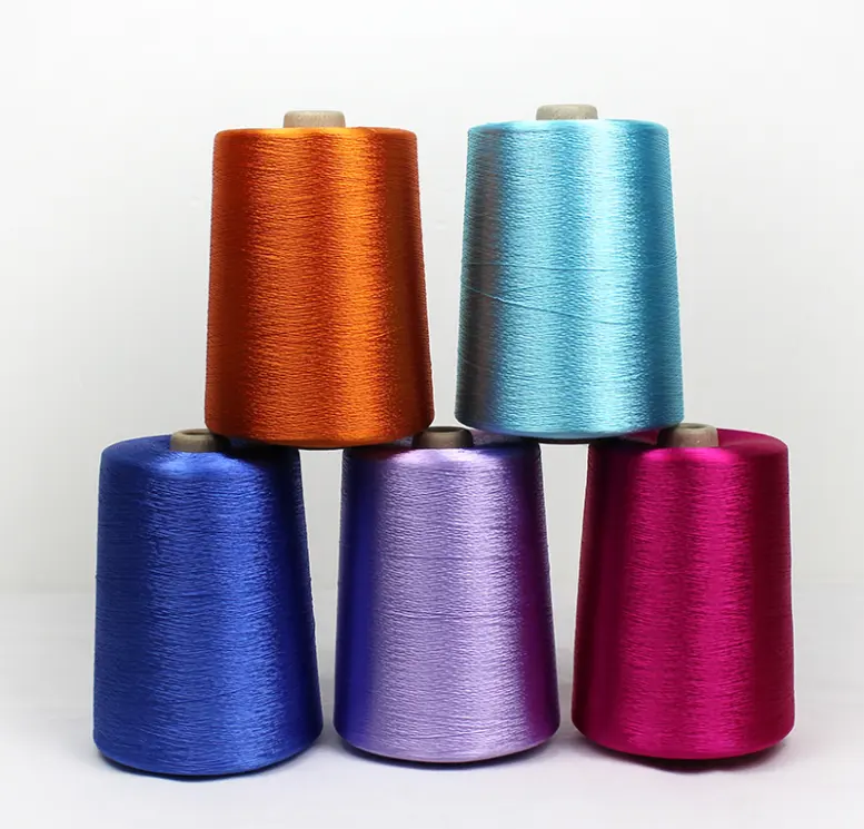 Prix du fabricant 30s/1 100% fil de viscose rayonne fil filé à l'anneau à vendre pour le tricot pour le tissage