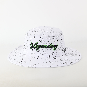 Gorra impermeable de poliéster de secado rápido para hombres y mujeres con logotipo personalizado, sombrero de pescador de ala ancha - Product Image 2
