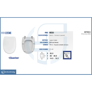 Copriwater Medea Vase per una migliore copertura dell'acqua - Product Image 5