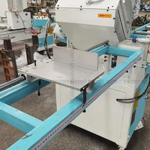 Aluminum Cut Single Head Cutting Saw Aluminum Windows And Doors Making Machine With 2 Years Warranty CE Certificate