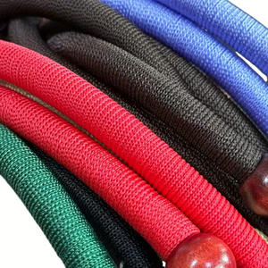Asas de Madera <span class=keywords><strong>para</strong></span> Bolsos, Cordón de Poliéster, Asas de Repuesto <span class=keywords><strong>para</strong></span> Bolsos, Anillo Negro - Product Image 5