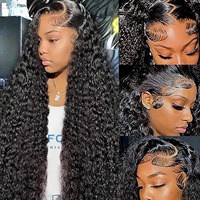 Perruque Lace Frontal sans colle 40 pouces 6x6 Full HD, cheveux vietnamiens longs et raides, fournisseur de perruques en cheveux humains bruts indiens