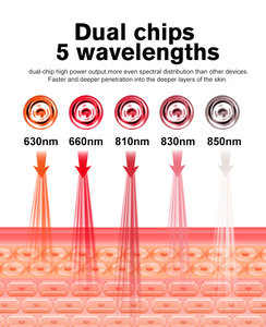 Nuevo Panel de Terapia de Luz Roja de Gran Tamaño con Soporte, Panel de Terapia de Luz Infrarroja Cercana, Panel de Terapia de Luz Roja de 5 Longitudes de Onda - Product Image 2