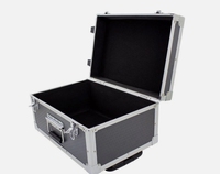 Valise de transport rigide en aluminium avec roues Rangement de l'équipement de la caméra