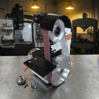 Ponceuse à bande verticale JOTUN à poste unique pour le grainage des surfaces en acier inoxydable et l'élimination des oxydes