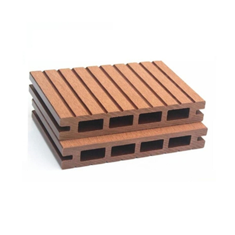 hollow outdoor plastic lumber composite boards WPC Decking