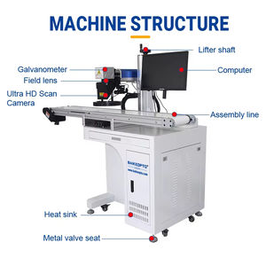 Máquina de Marcado Láser de Fibra Óptica de Enfoque Automatizado de Alta Eficiencia, Marcador Láser Ecológico - Product Image 6
