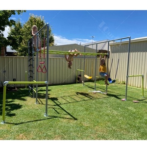 Gimnasio Infantil para Exteriores, Equipo de Entrenamiento <span class=keywords><strong>Ninja</strong></span>, Barras de Mono, Columpios para Bebés - Product Image 2