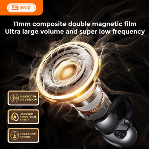 <span class=keywords><strong>Casque</strong></span> Bluetooth BYZ S607 5.4, écouteurs à pince d'oreille, haut-parleur de 11 mm, 21 heures d'autonomie, conception ouverte, écouteurs sans fil - Product Image 3