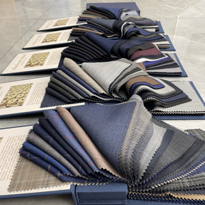 장인의 품질, 명품 남성 정장, 완벽한 프레젠테이션, 70% 울 혼방, 짙은 회색 비즈니스 3피스 수트 - Product Image 5