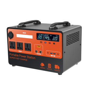 सीजे/ओएम फैक्टरी बिक्री पोर्टेबल पावर स्टेशन इनबिल्ट 1700w/2000w लिथियम आयन बैटरी स्टैंडअप मोड और एलसीडी डिस्प्ले के साथ - Product Image 3