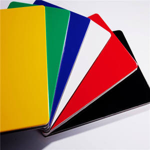 Alucobond panneaux composites en aluminium de haute qualité, 5mm, <span class=keywords><strong>gris</strong></span> PE/PVDE 1220x2440mm, utilisés dans les faces extérieures - Product Image 2