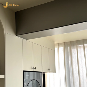 EX1440 Luxury Stainless Steel Beam Cladding Decorative Cover Panel Interior <b>Ceiling</b> Decoration Custom Made Metal Finish Hotel - Product Image 1